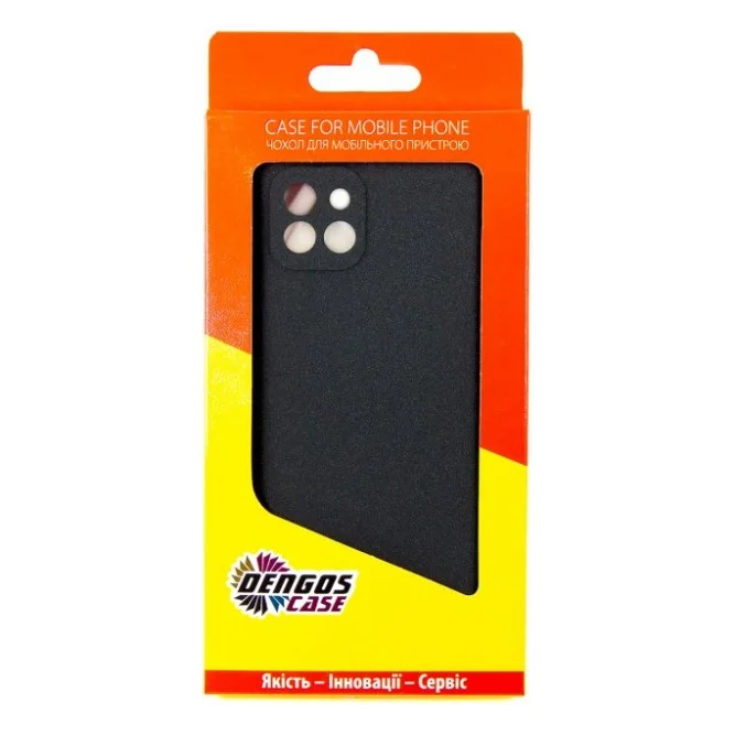 Чохол до моб. телефона Dengos Carbon Samsung Galaxy A03 (black) (DG-TPU-CRBN-139) — фото 4