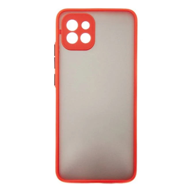 Чохол до моб. телефона Dengos Matte Samsung Galaxy A03 (red) (DG-TPU-MATT-95)