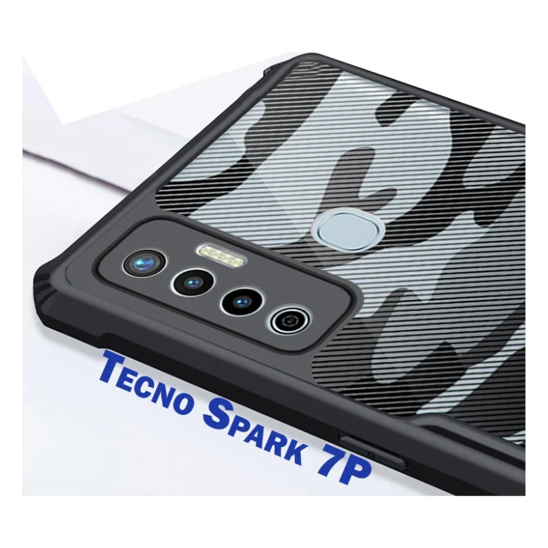 Чохол до моб. телефона BeCover Tecno Spark 7P Black RZANTS (707225)
