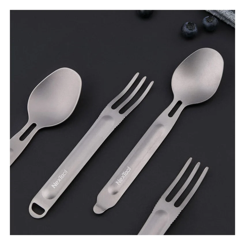Ложка-вилка туристична NexTool Outdoor Spoon Fork (KT5525) — фото 8
