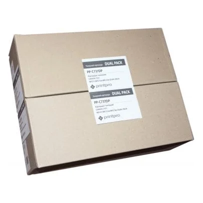 Картридж PrintPro CANON 737 MF211/MF212w/MF216n DUAL PACK (PP-C737DP)