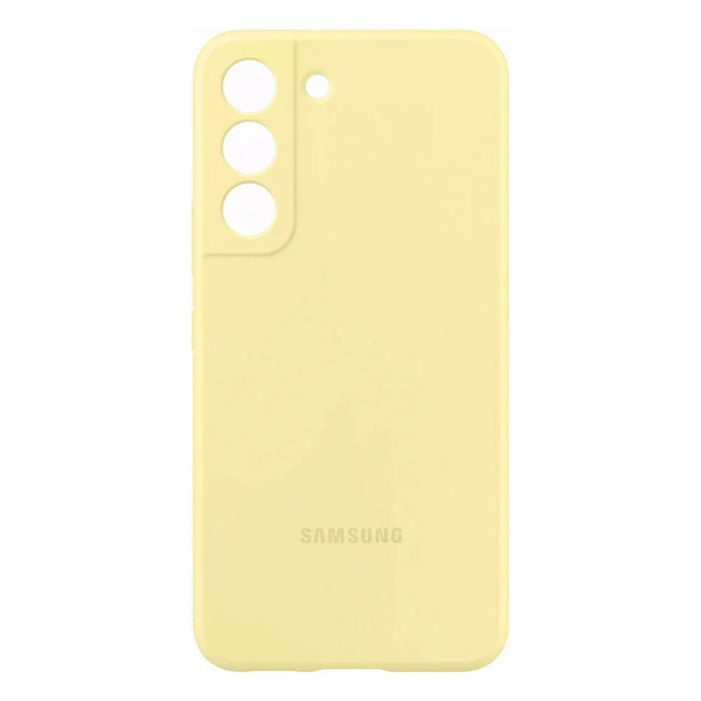 Чохол до моб. телефона Samsung Silicone Cover Galaxy S22 Butter Yellow (EF-PS901TYEGRU) — фото 2