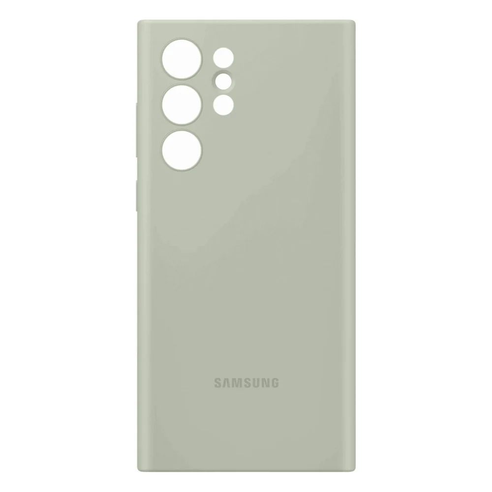 Чохол до моб. телефона Samsung Silicone Cover Galaxy S22 Ultra Olive Green (EF-PS908TMEGRU) — фото 2
