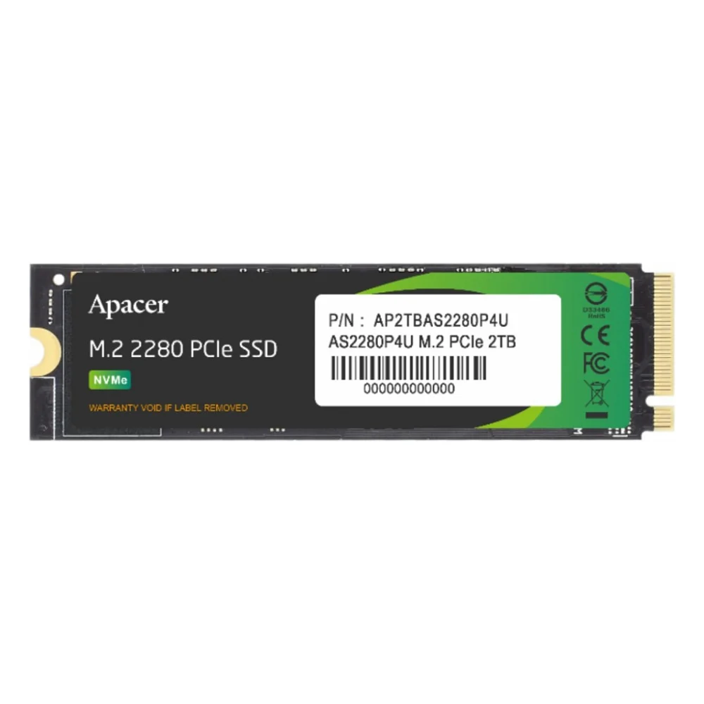Накопичувач SSD M.2 2280 2TB Apacer (AP2TBAS2280P4U-1)