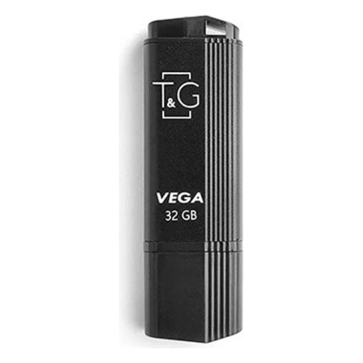 USB флеш накопичувач T&G 32GB 121 Vega Series Black USB 2.0 (TG121-32GBBK)