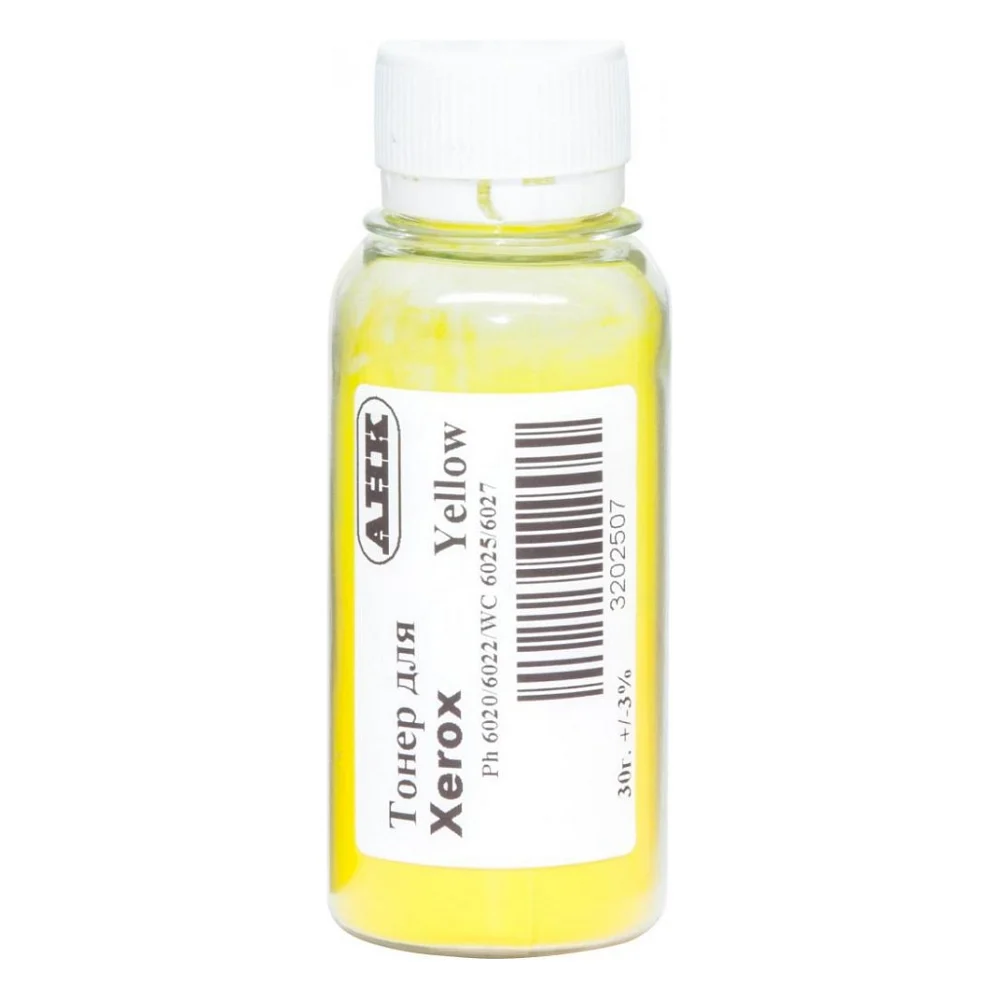 Тонер Xerox Ph6020/6022, 30г Yellow AHK (3202507)
