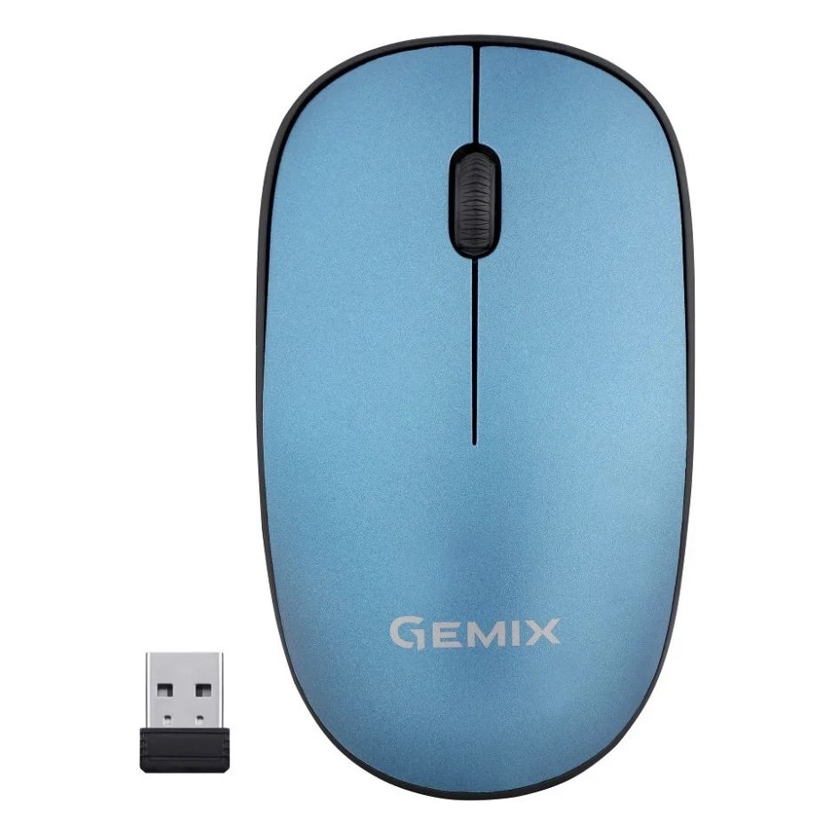 Мишка Gemix GM195 Wireless Blue (GM195Bl)