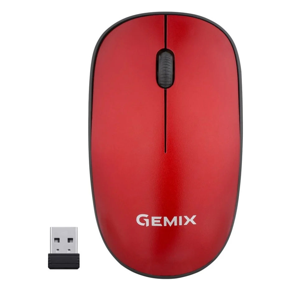 Мишка Gemix GM195 Wireless Red (GM195Rd)