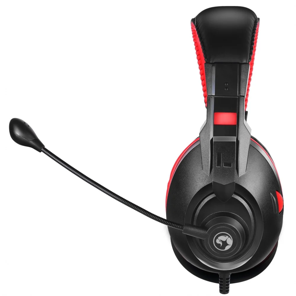 Навушники Marvo H8321S Black-Red (H8321S) — фото 3