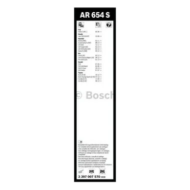 Щітка склоочисника Bosch 3 397 007 570 — фото 5