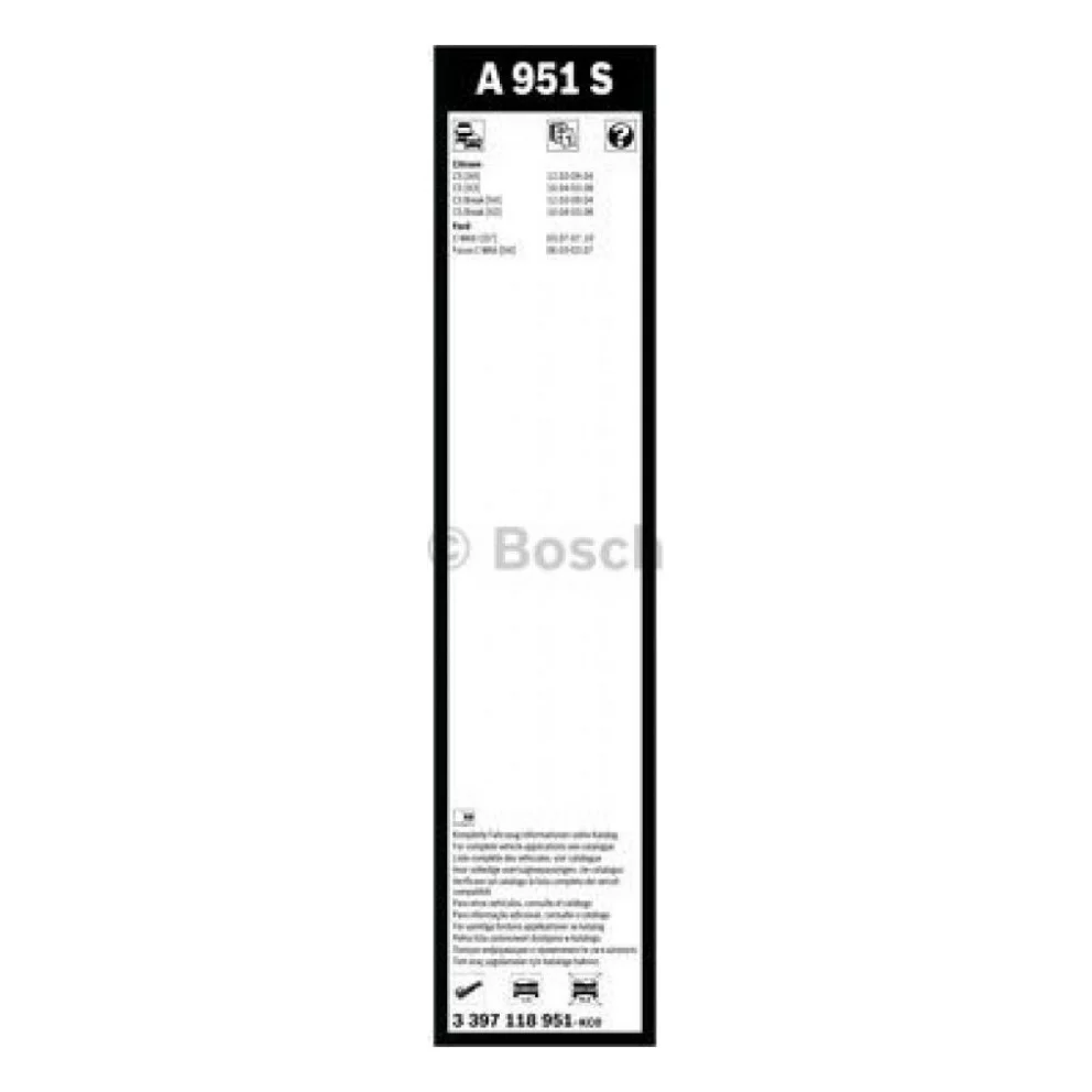 Щітка склоочисника Bosch 3 397 118 951 — фото 5