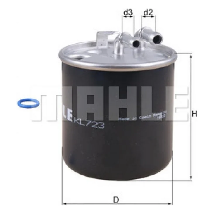Фільтр паливний Mahle KL723D