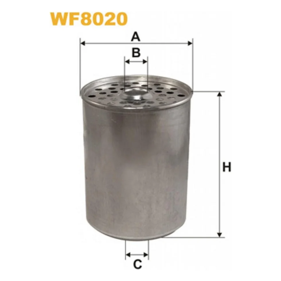 Фільтр паливний Wixfiltron WF8020