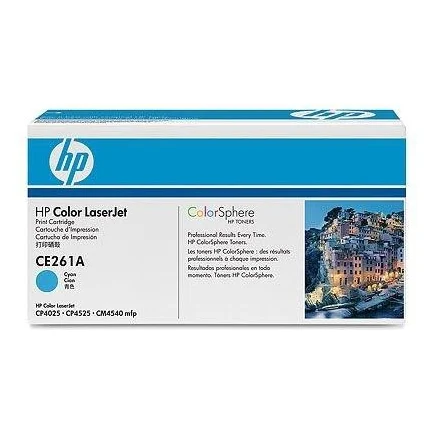 Картридж HP CLJ CP4025/4525 cyan (CE261A)