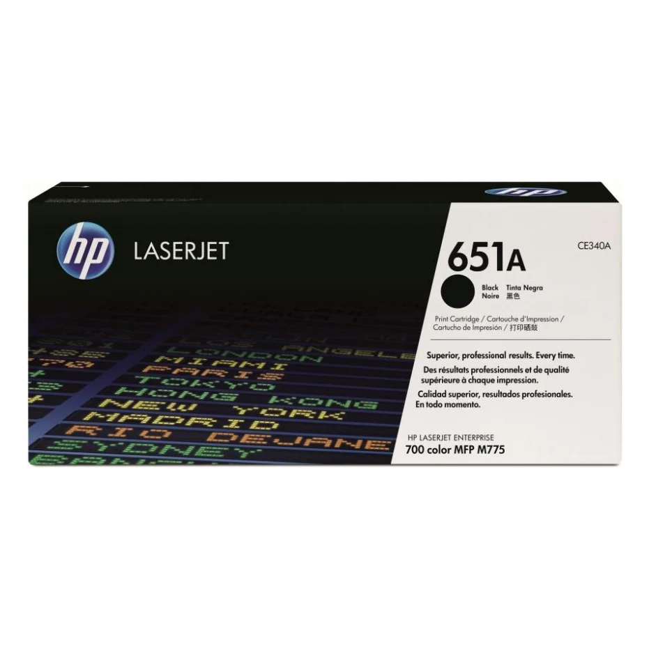 Картридж HP CLJ 651A Black (CE340A)