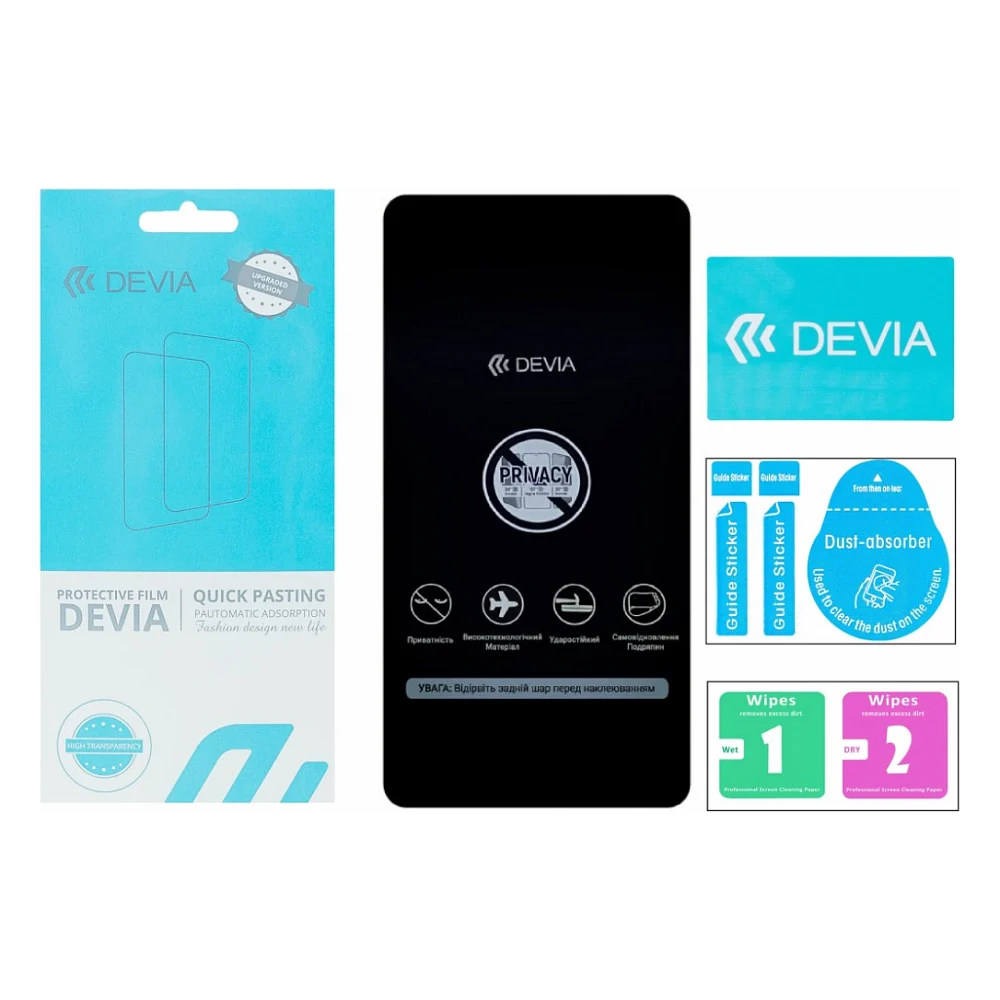Плівка захисна Devia Privacy Samsung Galaxy M32 (DV-SM-M32PRV)