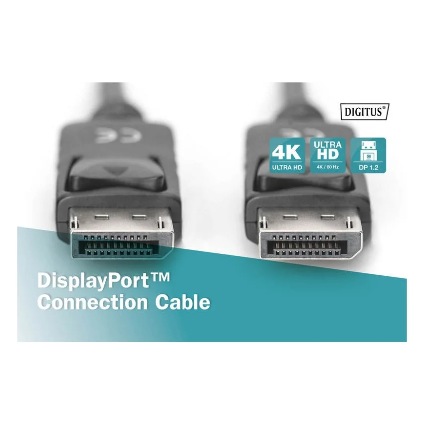 Кабель мультимедійний Display Port to Display Port 15.0m ASSMANN Digitus (AK-340100-150-S) — фото 5