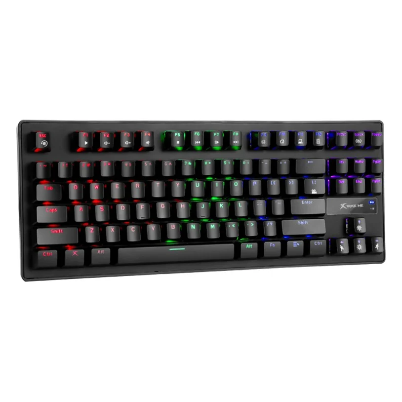 Клавіатура Xtrike GK-979 5 colors-LED Mechanical Red Switch USB Black (GK-979) — фото 2