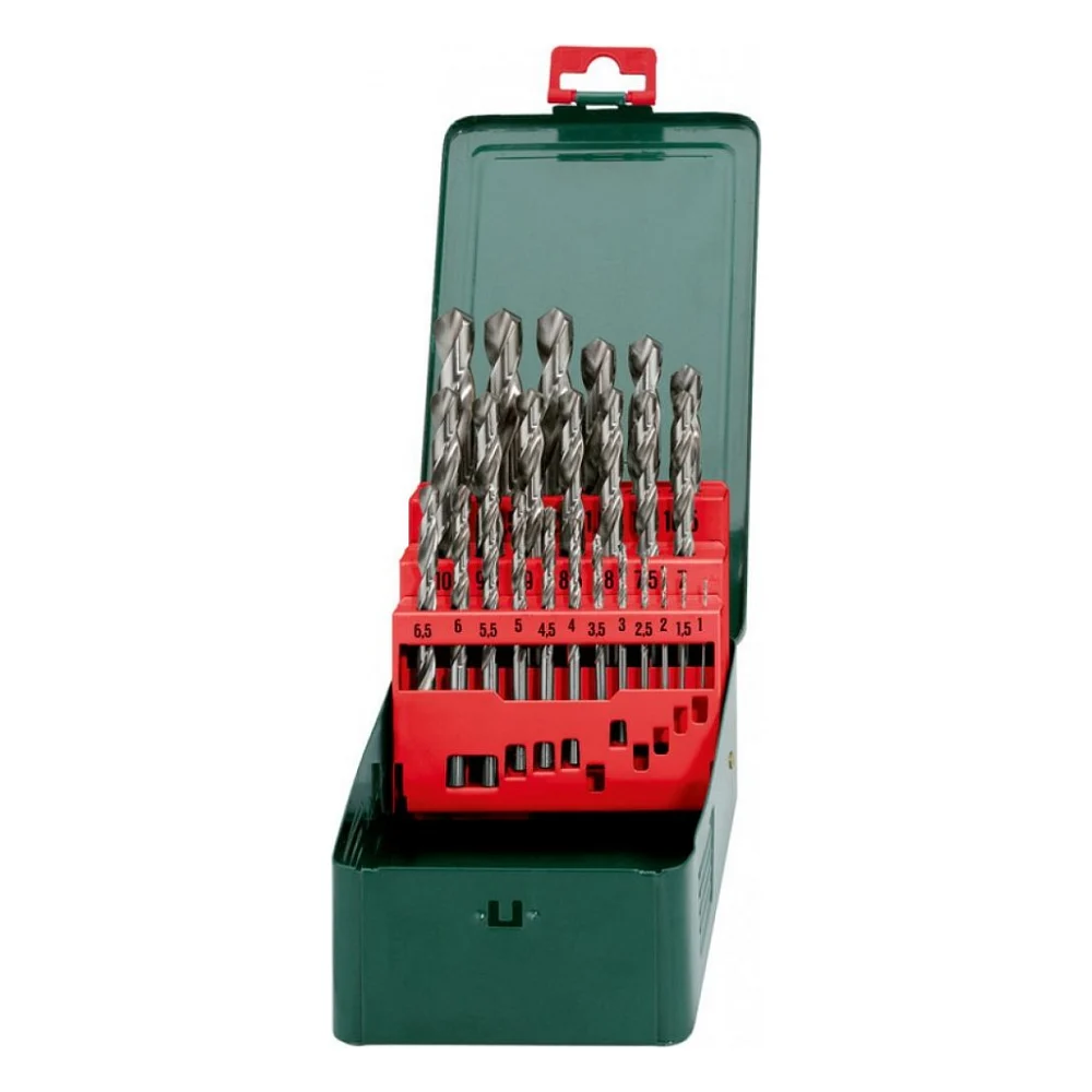 Набір свердл Metabo HSS-G 25шт. Promotion (627154000)