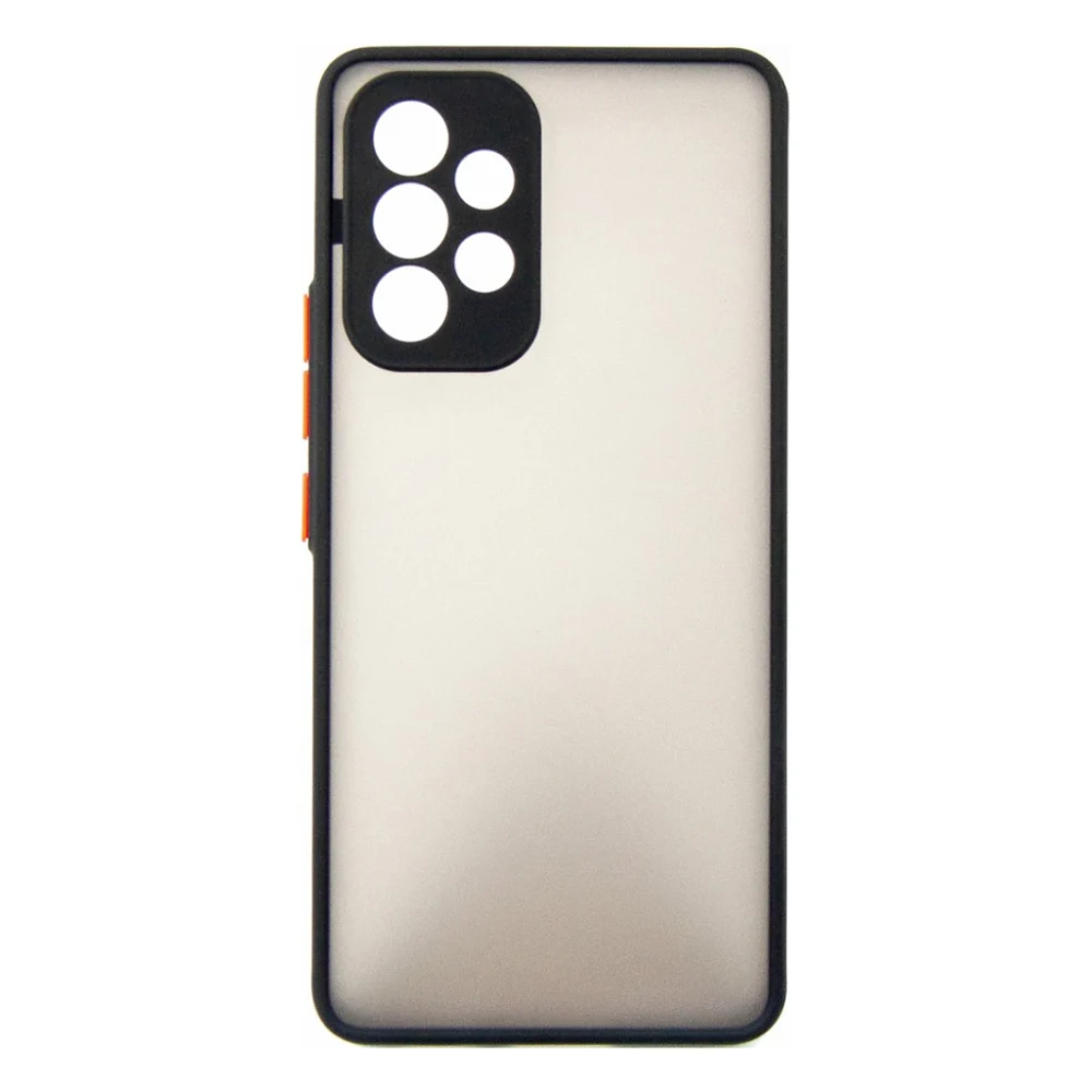 Чохол до моб. телефона Dengos Matte Samsung Galaxy A53 (black) (DG-TPU-MATT-100)