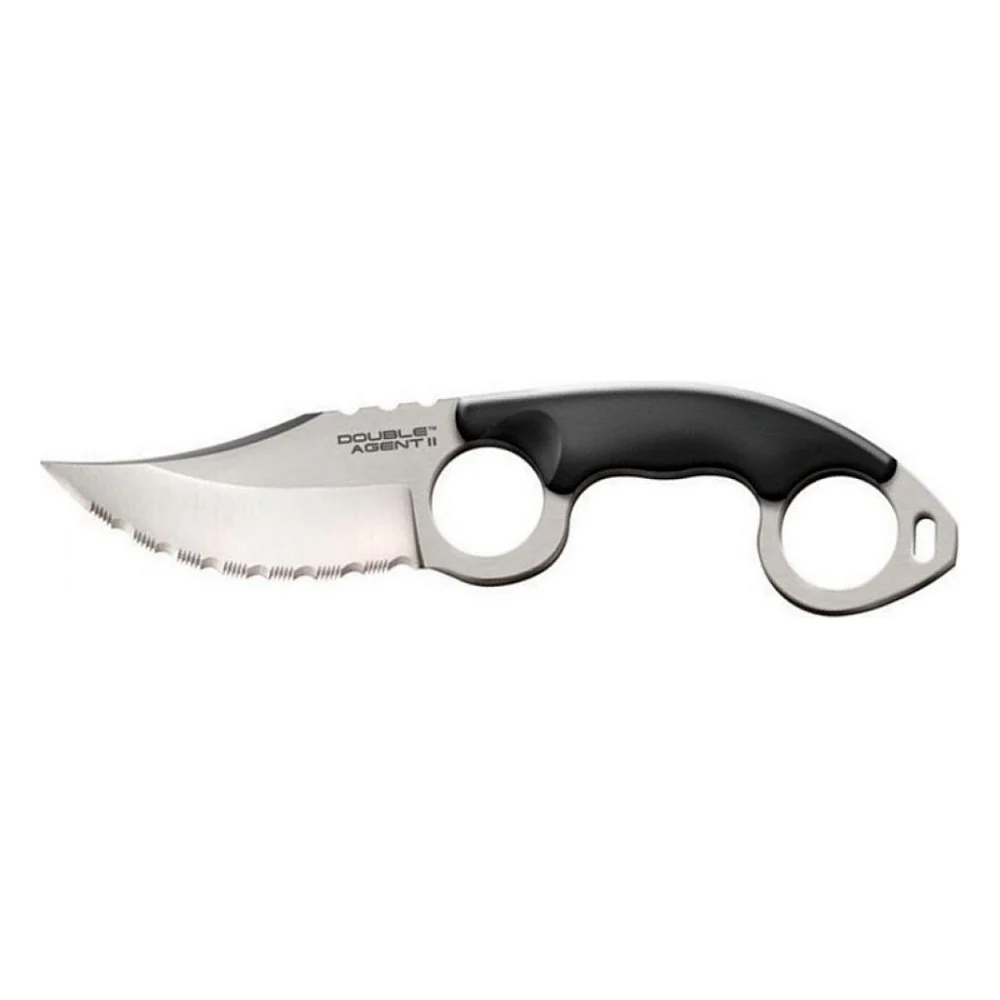 Ніж Cold Steel Double Agent II, cеррейтор, блистер (39FNSZ)