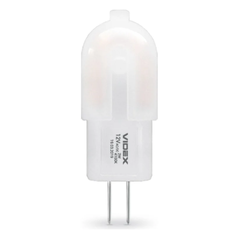 Лампочка Videx G4C 12V 2W G4 4100K (VL-G4C-02124) — фото 2