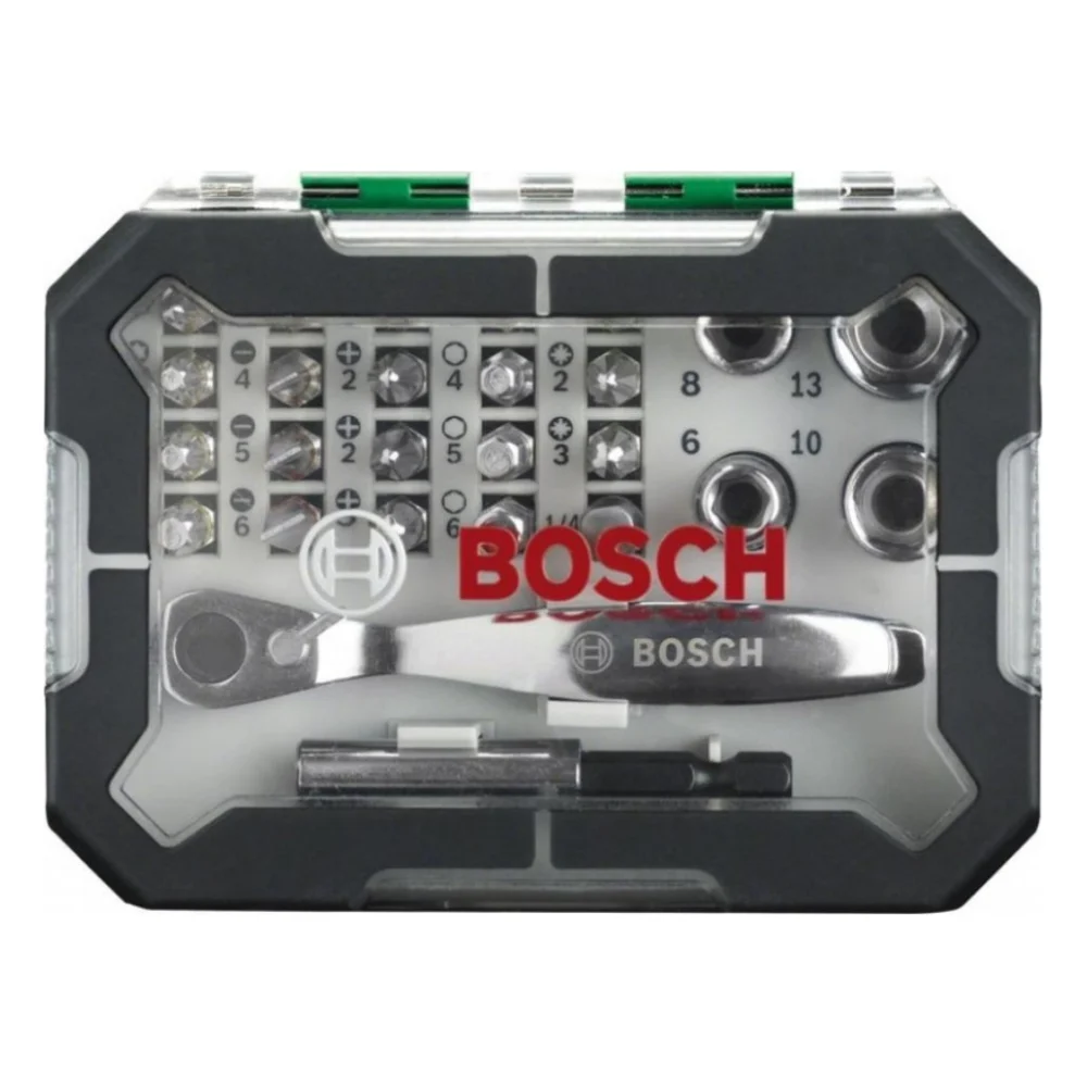 Набір біт Bosch Promobasket Set 19 шт + держатель + трещетка (2.607.017.392) — фото 4