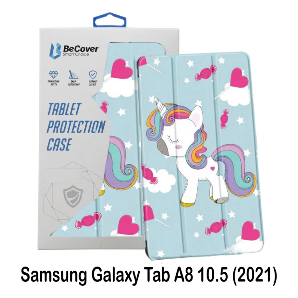 Чохол до планшета BeCover Smart Case Samsung Galaxy Tab A8 10.5 (2021) SM-X200 / SM-X2 (707578)