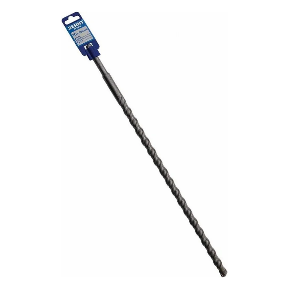 Бур Зенит SDS-Plus 16х460 мм, спіраль 4S (20016460)