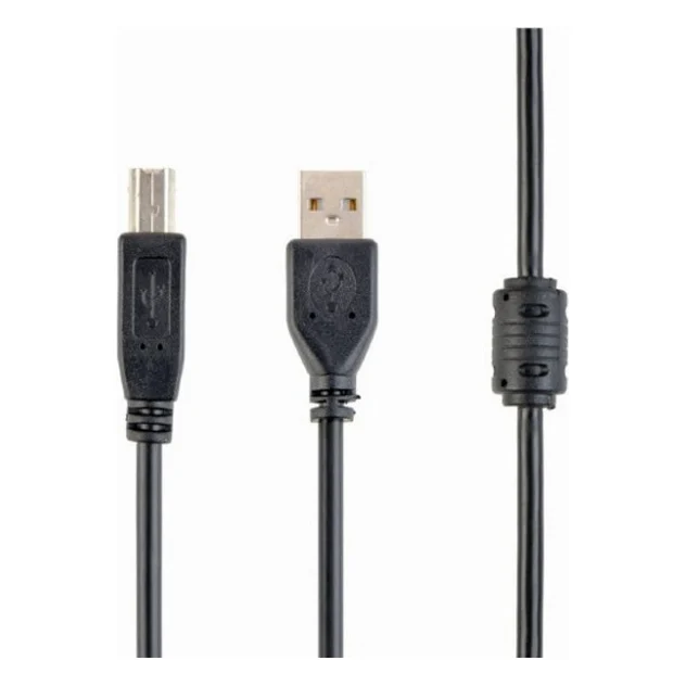 Кабель для принтера USB 2.0 AM/BM 3.0m ferrite Cablexpert (CCFB-USB2-AMBM-3M) — фото 3