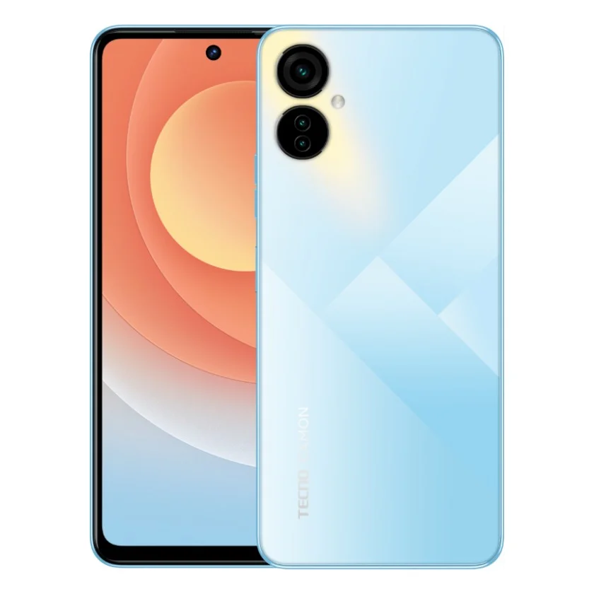 Мобільний телефон Tecno CH6i (Camon 19 Neo 6/128Gb) Ice Mirror Blue (4895180783968)