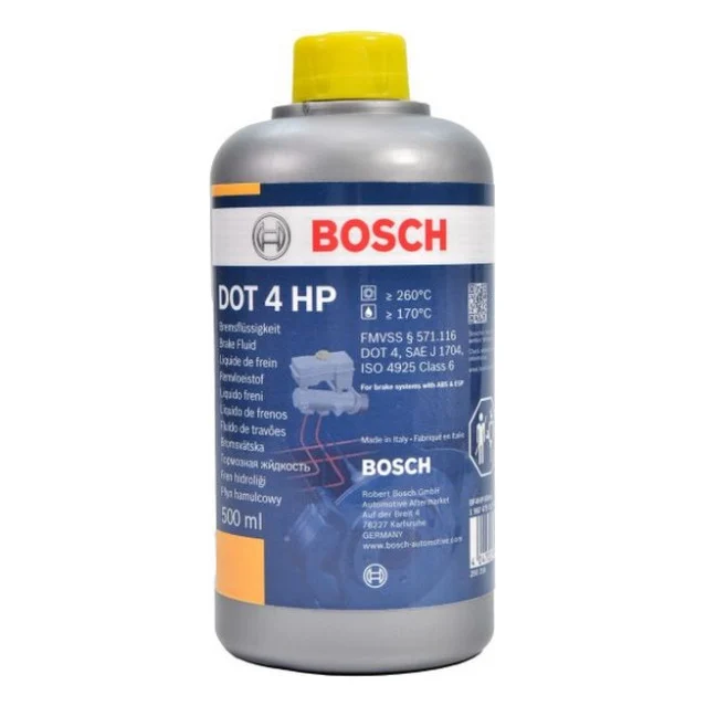 Гальмівна рідина Bosch DOT 4 0.5л (1 987 479 112)