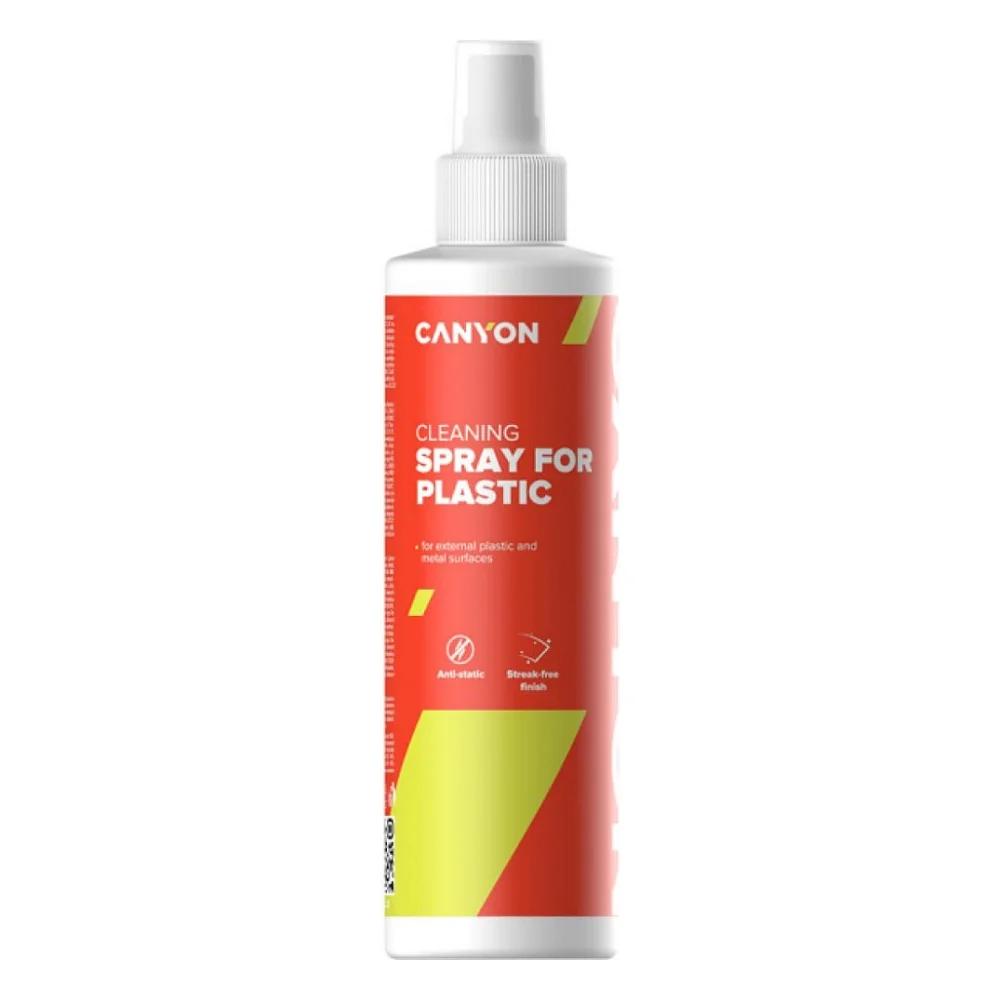 Спрей для очищення Canyon Plastic Cleaning Spray, 250ml (CNE-CCL22)