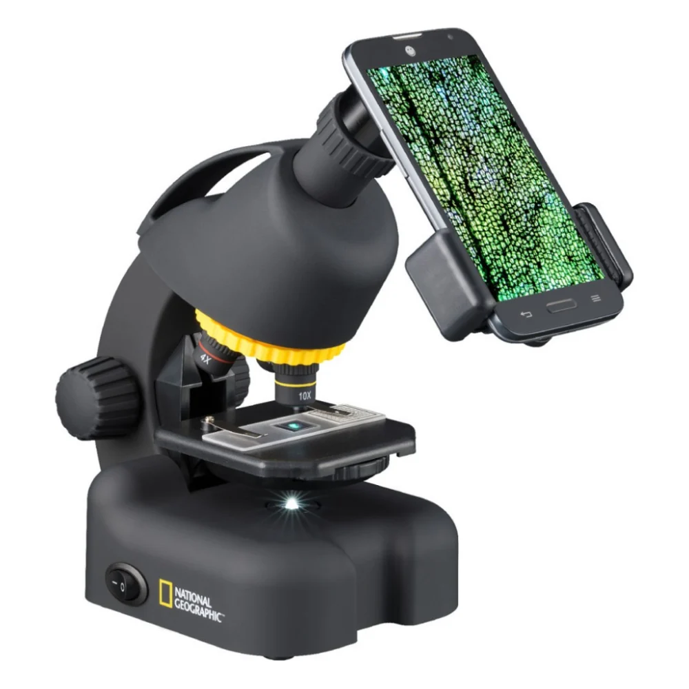Мікроскоп National Geographic 40x-640x з адаптером для смартфона (922416)