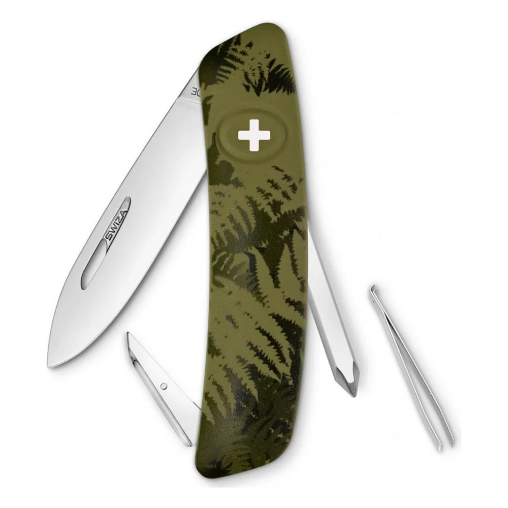 Ніж Swiza C02 Olive Fern (KNI.0020.2050)