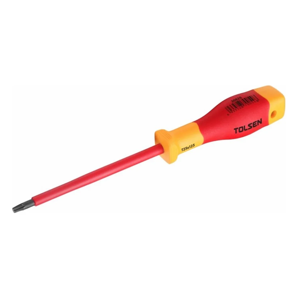 Викрутка Tolsen Premium діелектрична VDE Торкс T 30х130 мм (V30830)