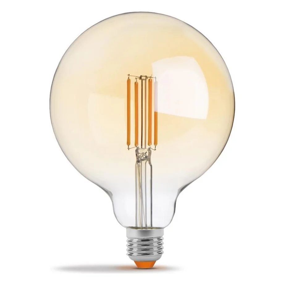 Лампочка Videx Filament G125FAD 7W E27 2200K 220V (VL-G125FAD-07272)
