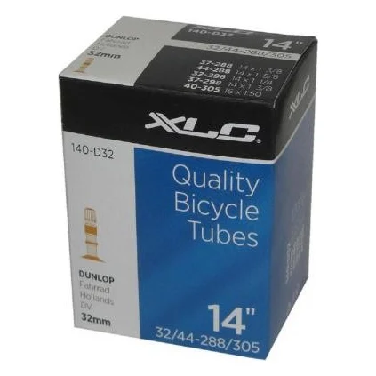 Велосипедна камера XLC 14" x1 3/8 (37/44-288/305) AV32мм (2508140000)