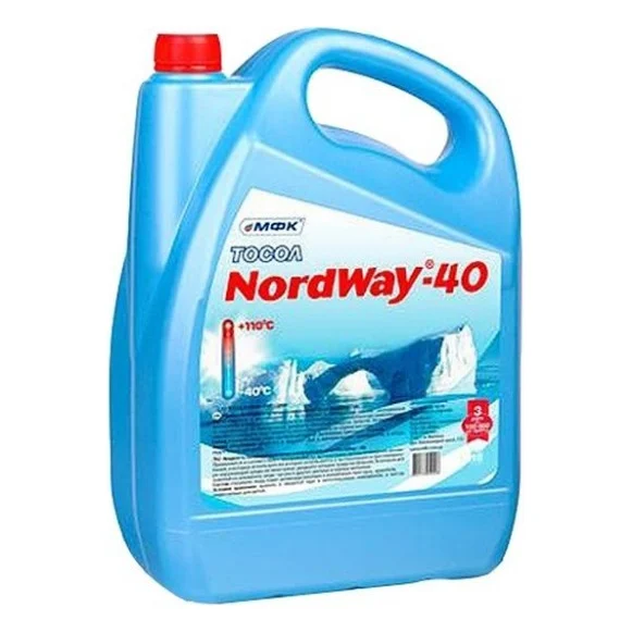 Тосол МФК NordWay -40 ELITE Strong Winter (-30С) ПЕ кан. 10кг (30818)