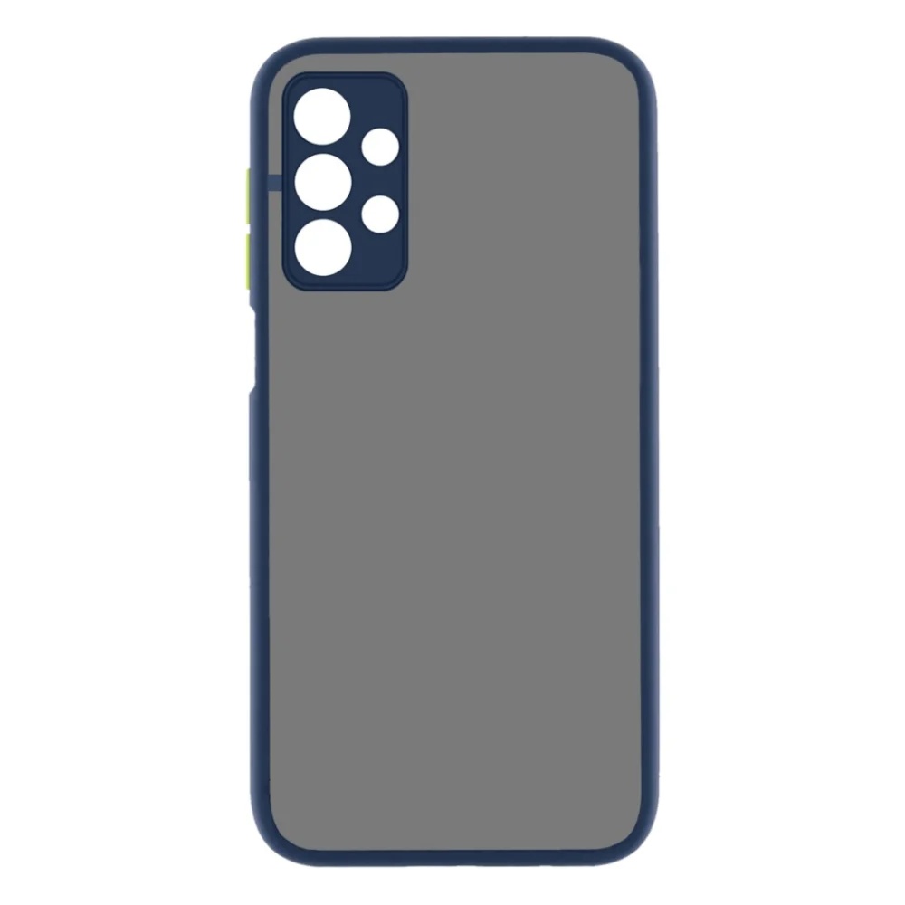 Чохол до моб. телефона MakeFuture Samsung A32 5G Frame (Matte PC+TPU) Blue (MCMF-SA325GBL)