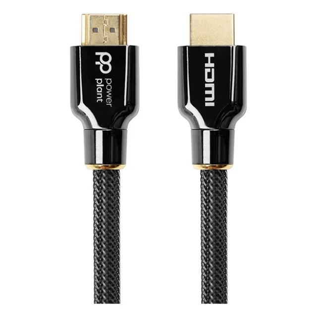Кабель мультимедійний HDMI to HDMI 1.0m 2.1V, Ultra HD 8K, eARC, 30AWG PowerPlant (CA912186)