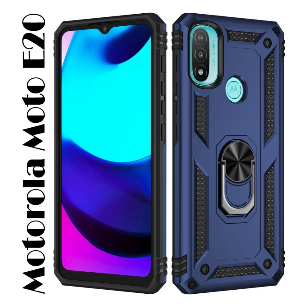 Чохол до моб. телефона BeCover Military Motorola Moto E20 Blue (707401)