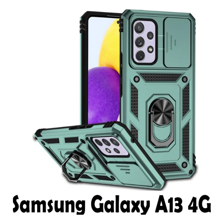 Чохол до моб. телефона BeCover Military Samsung Galaxy A13 4G SM-A135 Dark Green (707396)