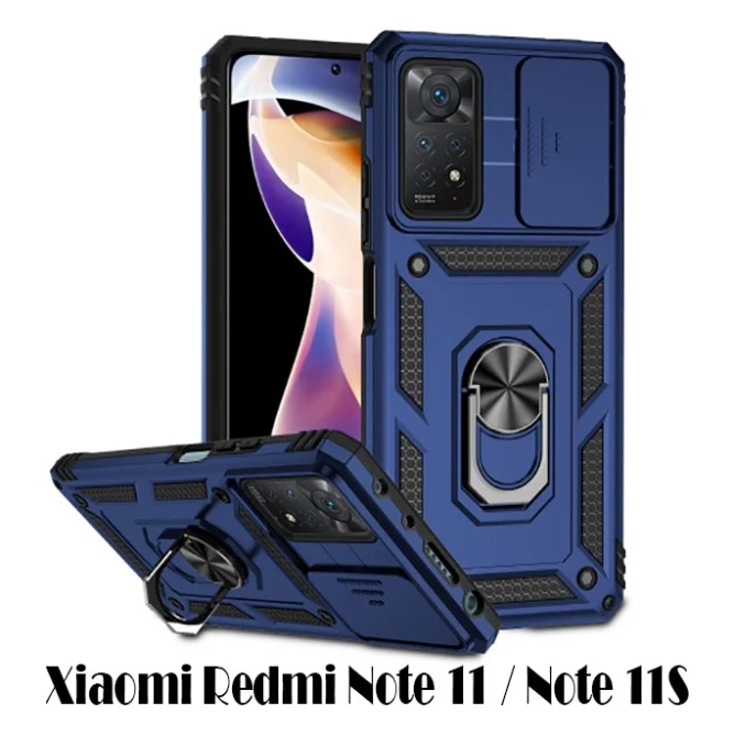 Чохол до моб. телефона BeCover Military Xiaomi Redmi Note 11 / Note 11S Blue (707414)