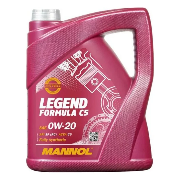 Моторна олива Mannol LEGEND FORMULA C5 5л 0W-20 (MN7921-5)