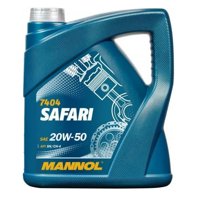 Моторна олива Mannol SAFARI 4л 20W-50 (MN7404-4)
