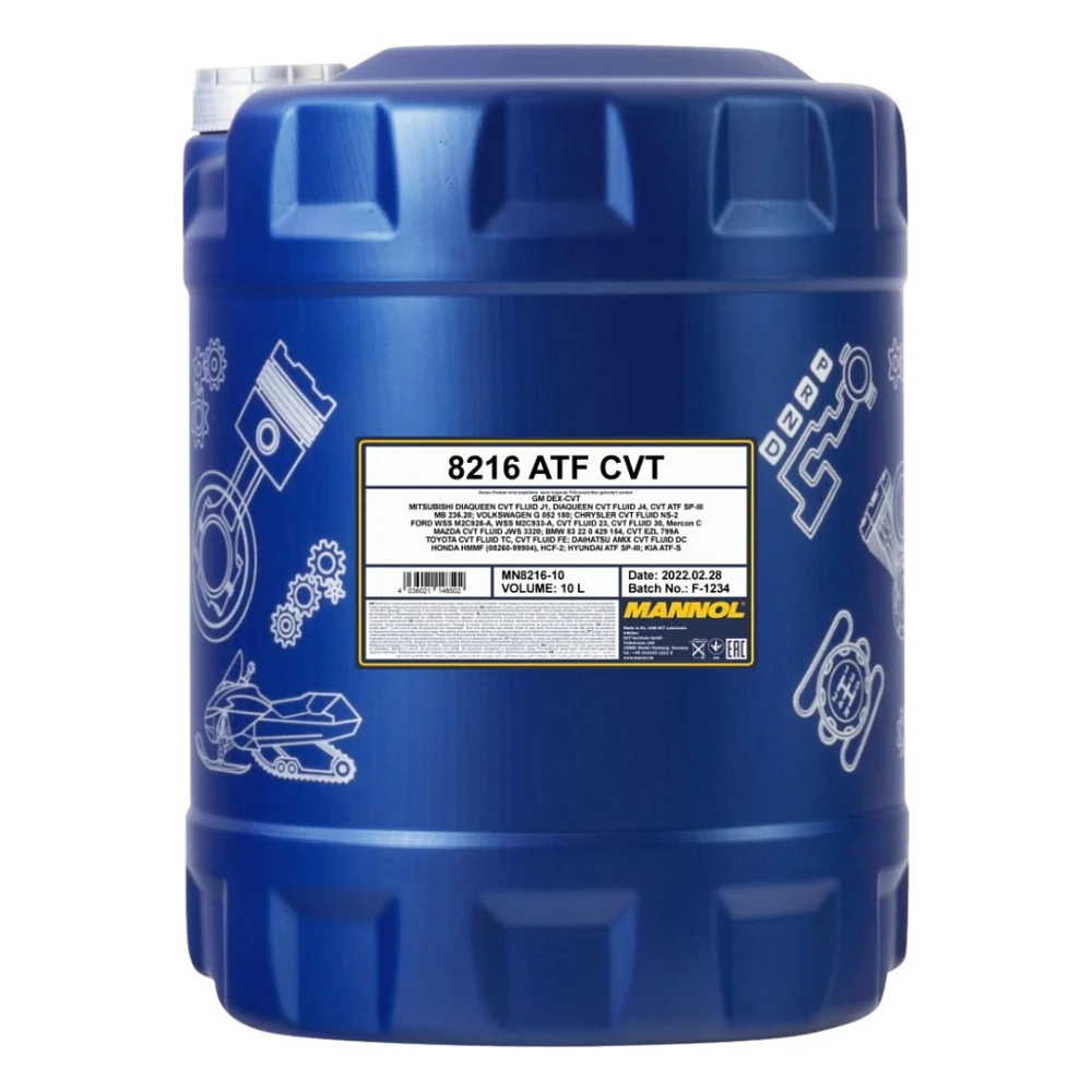 Трансмісійна олива Mannol 8216 O.E.M. for CVT 10л (MN8216-10)