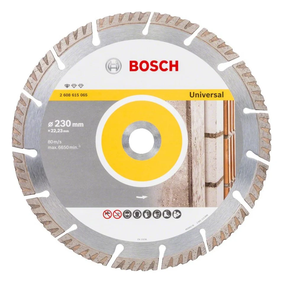 Диск Bosch Standart for Universal 230-22.23, по бетону (2.608.615.065)
