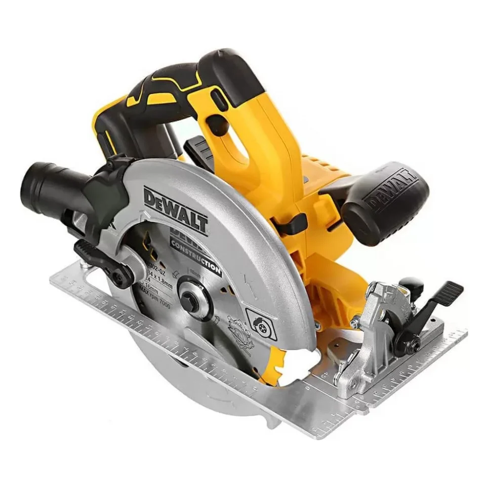 Дискова пила DeWALT 18В XR Li-Ion, диск 184х16 мм (без АКБ та ЗП) (DCS570N) — фото 6