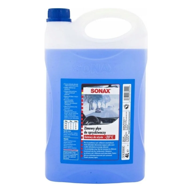 Омивач автомобільний Sonax -20 4л (332400)